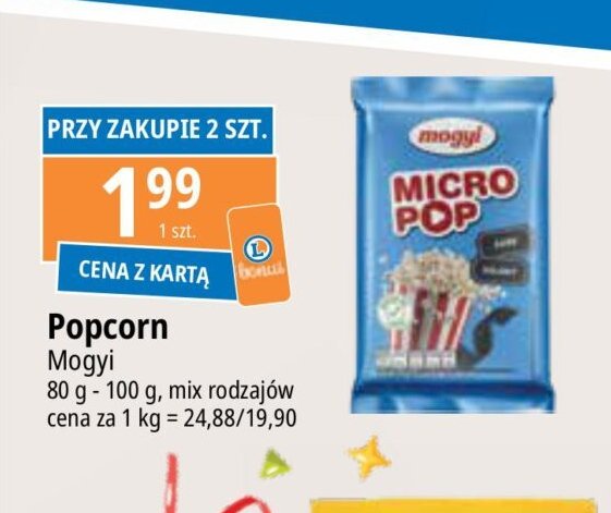 Popcorn solony Mogyi micro pop promocja