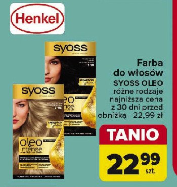 Krem koloryzujący 8-68 Syoss oleo intense promocja