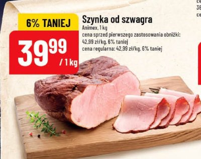 Szynka od szwagra Krakus promocja w POLOmarket