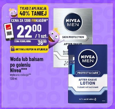 Woda lub balsam po goleniu Nivea promocja w POLOmarket