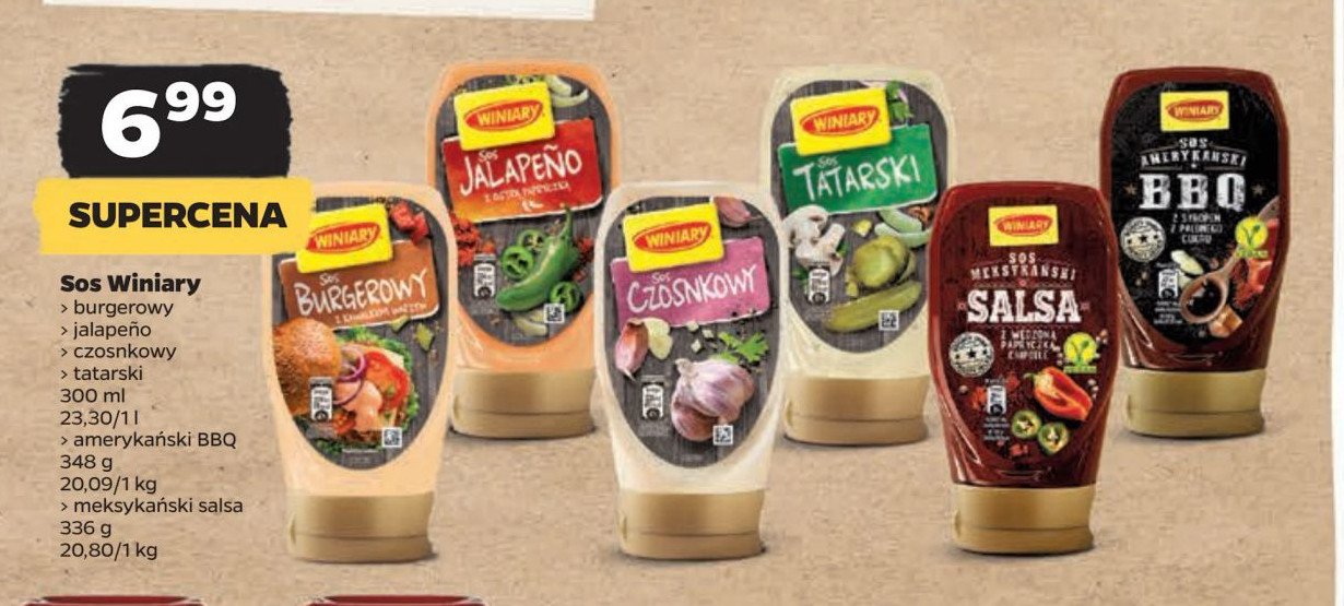 Sos salsa z w臋dzon膮 papryczk膮 chipotle Winiary promocja
