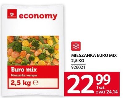 Mieszanka Euro mix 2,5 kg economy promocja w Selgros