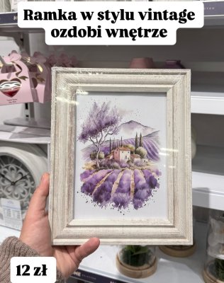 Ramka w stylu vintage promocja w Pepco