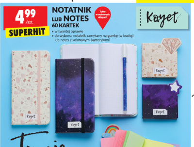 Notes 60 k Kayet promocja