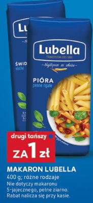 Makaron Lubella Pióra promocja w Stokrotka