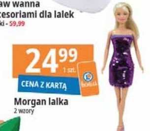 Lalka morgan promocja w Leclerc