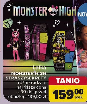 Lalka monster high straszysekrety Mattel promocja