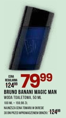 Perfumy BRUNO BANANI MAGIC MAN woda toaletowa promocja w Drogerie Natura