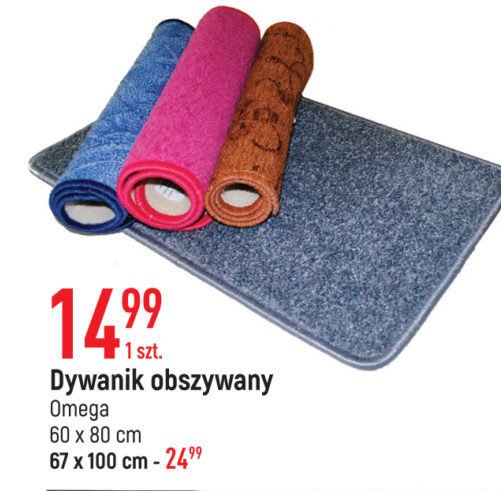 Dywanik obszywany 60 x 80 cm Omega promocja