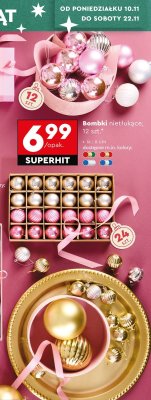 Bombki nietłukące 12 szt. promocja w Biedronka