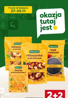 Mieszanka bakaliowa BAKALLAND promocja w Stokrotka