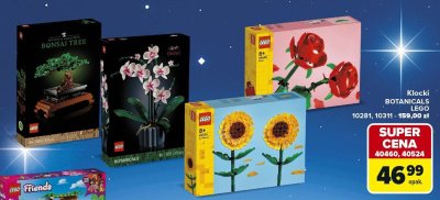 Klocki BOTANICALS LEGO 10281, 10311 promocja w Carrefour Market