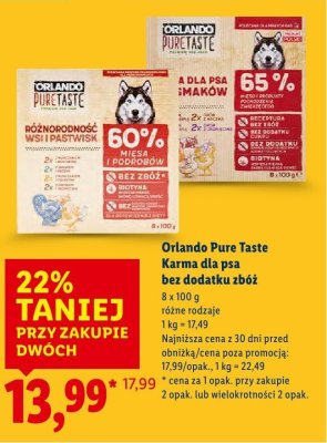 Karma dla psa promocja w Lidl