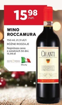 Wino Roccamura promocja w Stokrotka