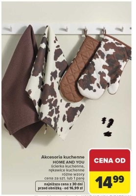 Ręcznik kuchenny różne wzory promocja w Carrefour