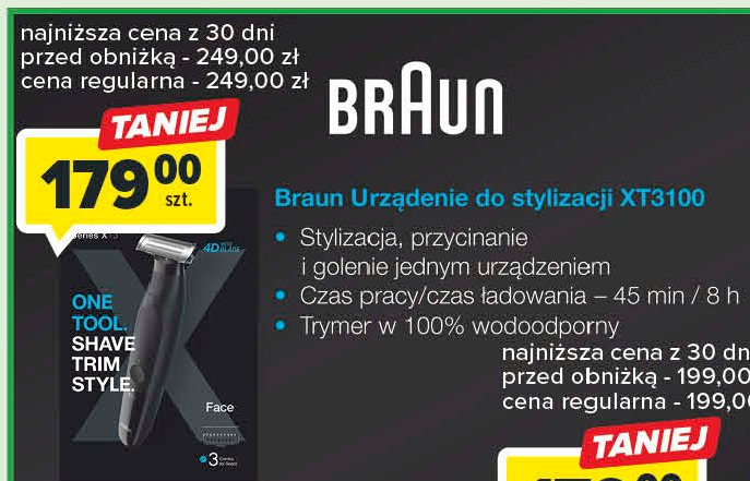 Trymer xt3100 Braun promocja