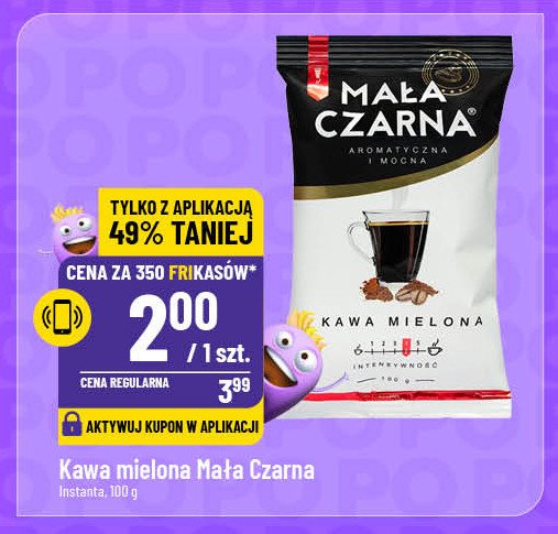 Kawa MAŁA CZARNA CAFE promocja w POLOmarket