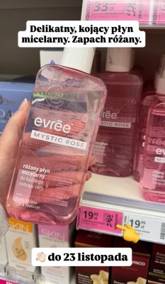 Płyn micelarny Mystic Rose różany promocja w Hebe