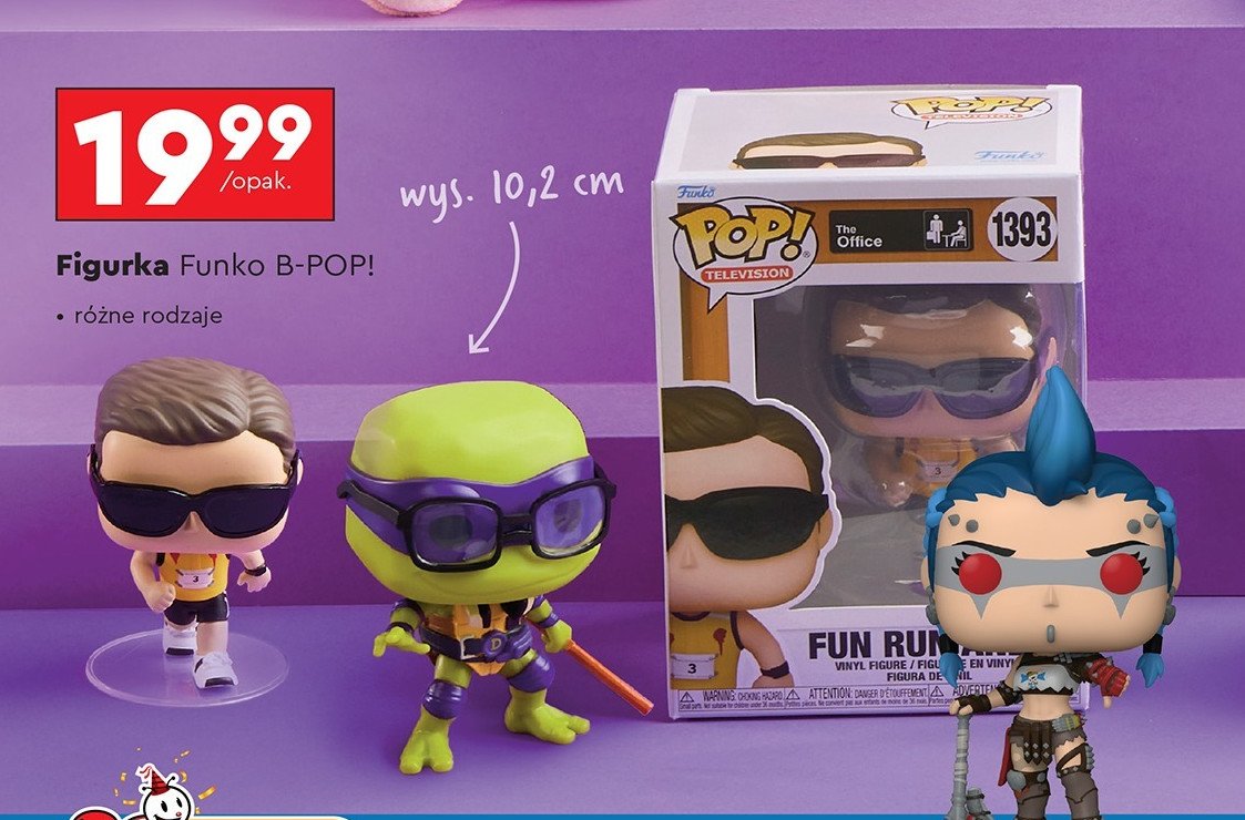 Figurka b-pop! Funko pop! promocja w Biedronka