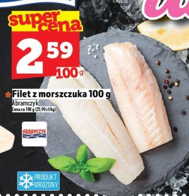 Filet z morszczuka 100 g Abramczyk promocja w TOPAZ