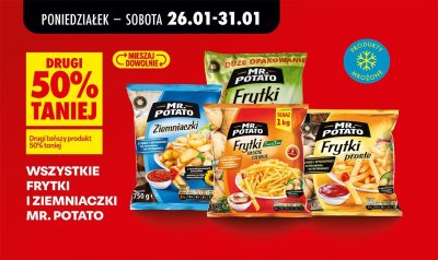 Wszystkie frytki i ziemniaczki promocja w Biedronka
