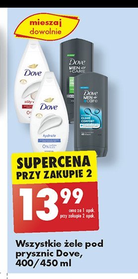 Żel pod prysznic silky velvet Dove promocja