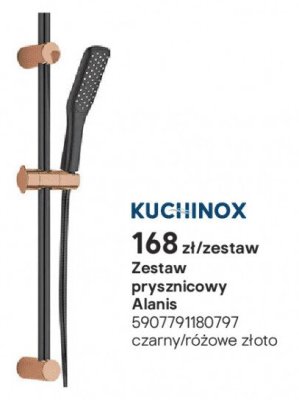 Zestaw prysznicowy Alanis promocja w Castorama