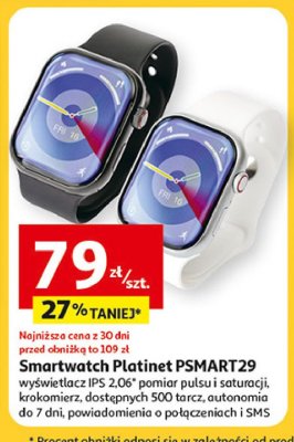 Smartwatch psmart29 Platinet promocja