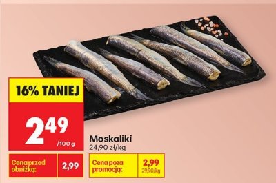Moskaliki promocja w Biedronka