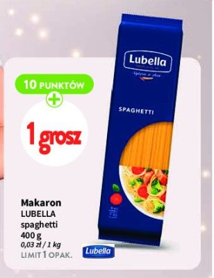 Makaron spaghetti Lubella makaron promocja
