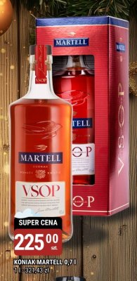 Koniak Martell VSOP 0,7l promocja w bi1
