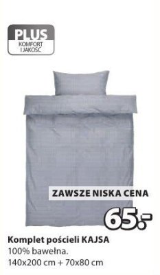 Komplet pościeli KAJSA 140x200 cm +70x80 cm promocja w Jysk