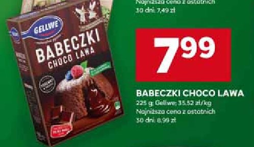 Babeczki choco lawa Gellwe promocja