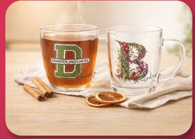 Kubek szklany Altom 350 ml/420 ml promocja w Leclerc