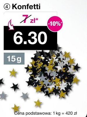 Konfetti promocja w Woolworth