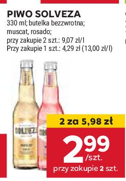 Piwo Solveza muscat promocja