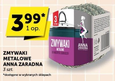 Zmywaki metalowe Anna Zaradna promocja w Groszek