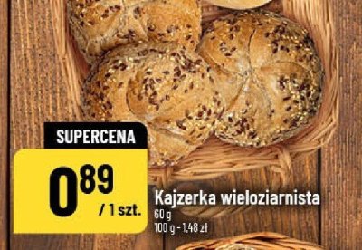 Kajzerka wieloziarnista promocja w POLOmarket
