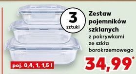 Pojemniki szklane promocja