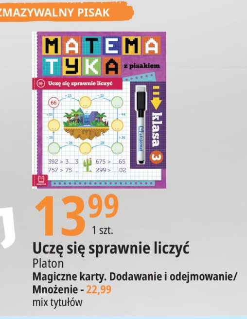 Uczę się sprawnie liczyć - magiczne karty promocja