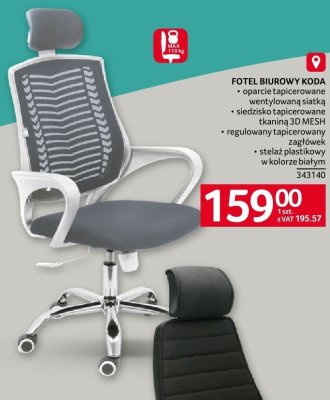 Fotel biurowy Koda Selgros promocja w Selgros