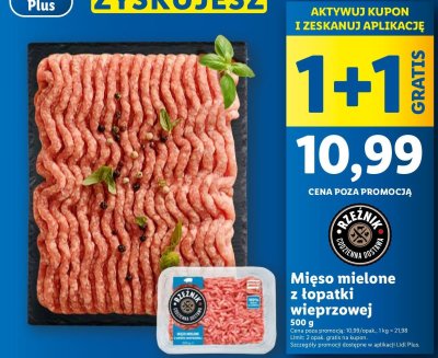 Mi臋so mielone z 艂opatki wieprzowej Rze藕nik codzienna dostawa promocja