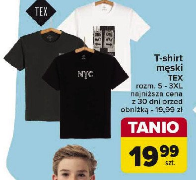 T-shirt męski s-3xl Tex promocja