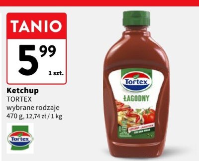 Ketchup TORTEX promocja w Intermarche