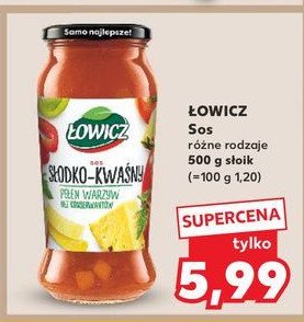 Sos słodko-kwaśny Łowicz promocja w Kaufland