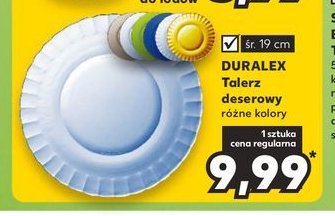 Talerz deserowy 19 cm. DURALEX promocja