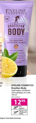 Ujędrniający żel-balsam samoopalający Eveline brazilian body promocja