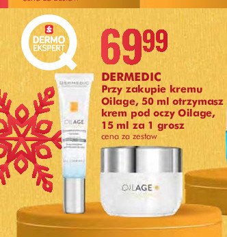 Krem odżywczy przywracający gęstość skóry na dzień Dermedic oilage promocja