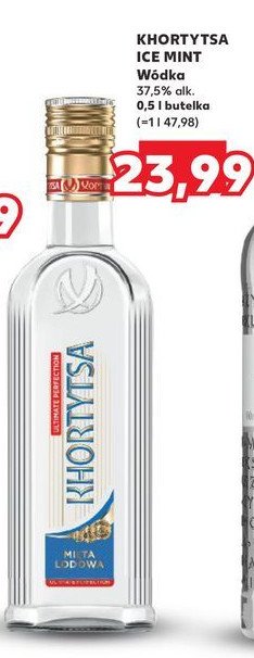 Wódka KHORTYTSA ICE promocja w Kaufland