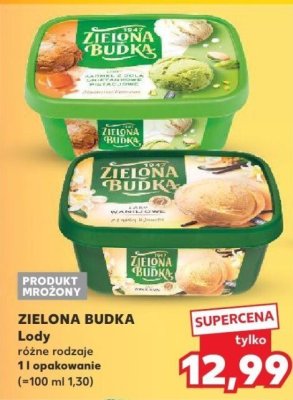 Lody różne rodzaje 1 l  promocja w Kaufland